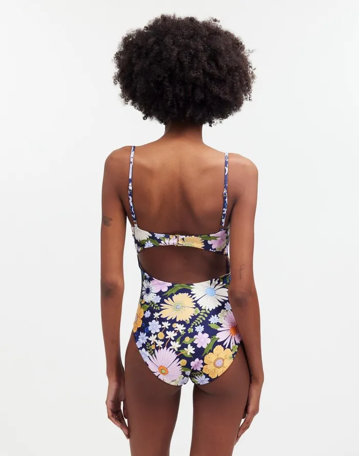 Women Swim Madewell Madewell X Agua Bendita Petra OnePiece Swimsuit Multi