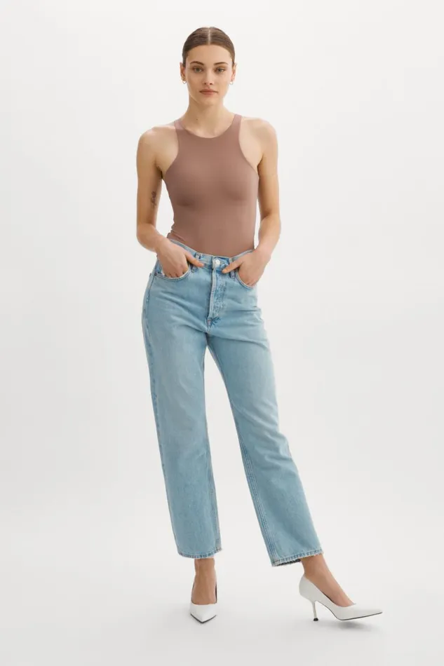 Women SYDELLE Bodysuit Tank Top Shiitake LAMARQUE Tops