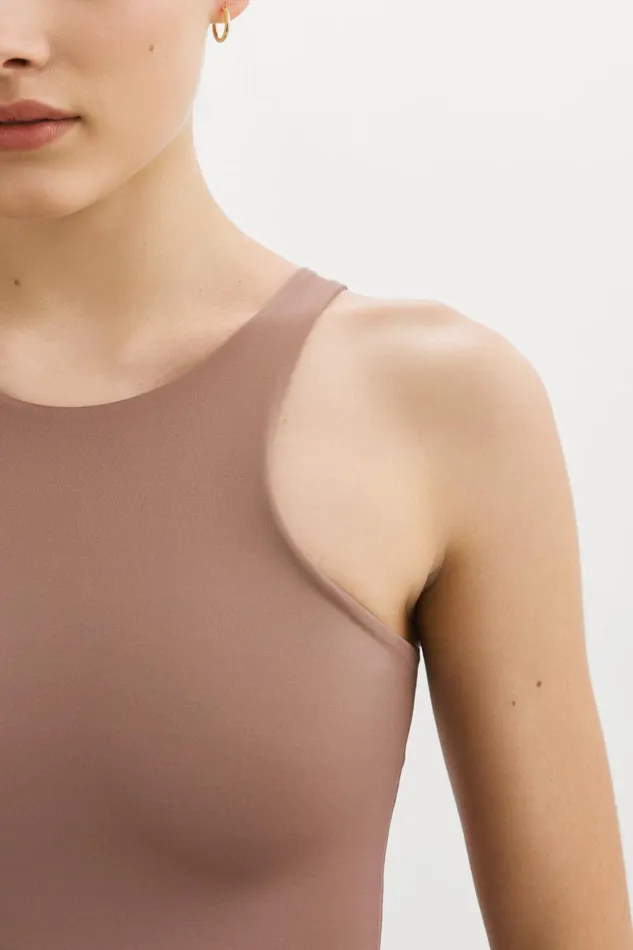 Women SYDELLE Bodysuit Tank Top Shiitake LAMARQUE Tops