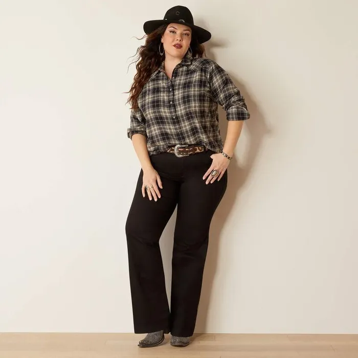 Women TShirts and Tops Ariat Billie Jean Shirt Cheyenne Plaid