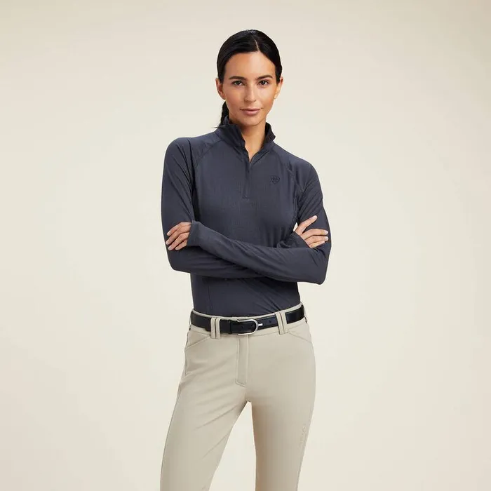 Women TShirts and Tops Ariat Lumina Lowell Baselayer Ebony