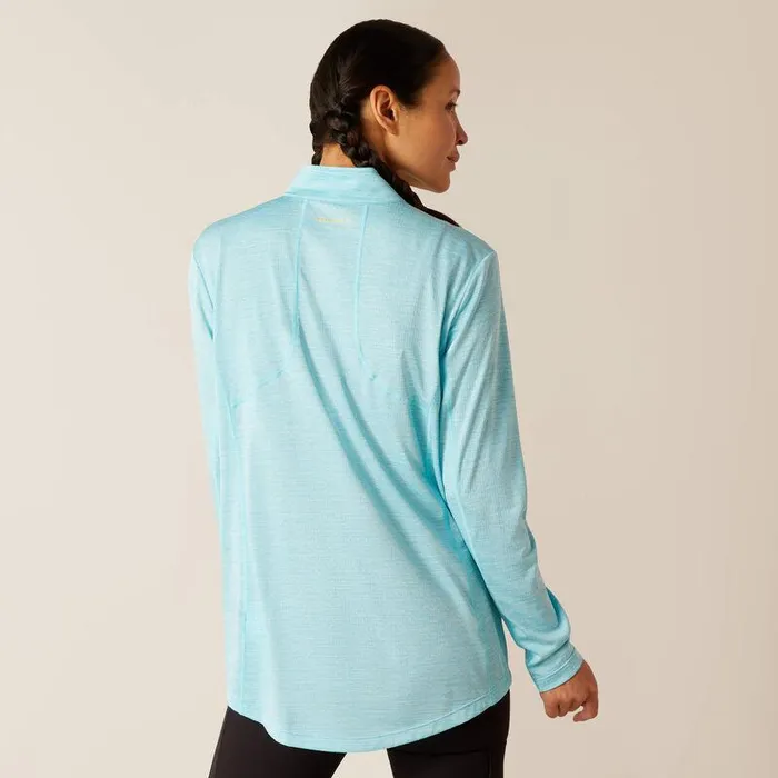Women TShirts and Tops Ariat Rebar Evolution 12 Zip Top Arctic Blue Women TShirts and Tops Ariat Rebar Evolution 12 Zip Top Arctic Blue