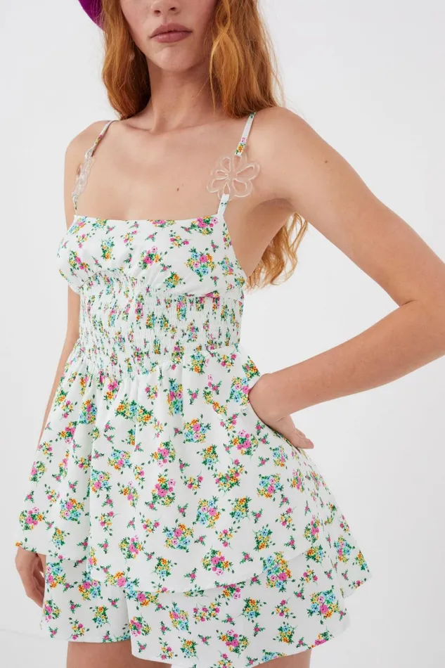 Women Tanya Mini Dress White For Love and Lemons Dresses