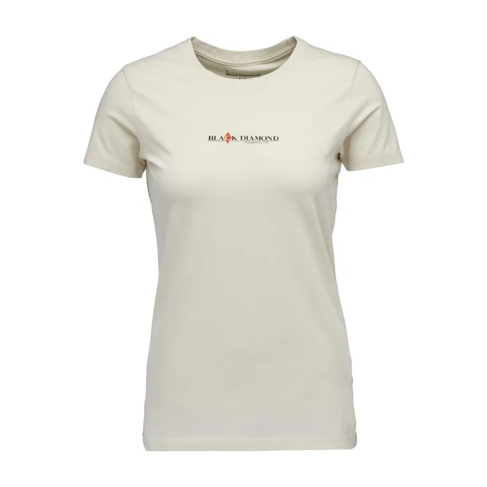Women Tees and Tanks Black Diamond Heritage Wordmark Tee