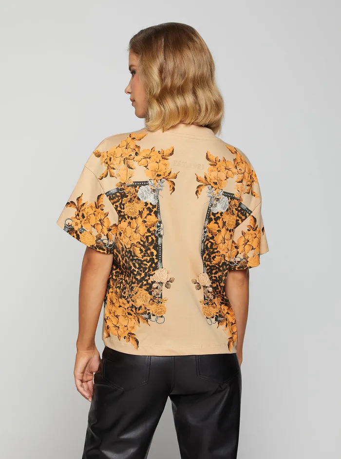Women Tees and Tanks GUESS Smooth Almond Ecaterina Tshirt Women Tees and Tanks GUESS Smooth Almond Ecaterina Tshirt