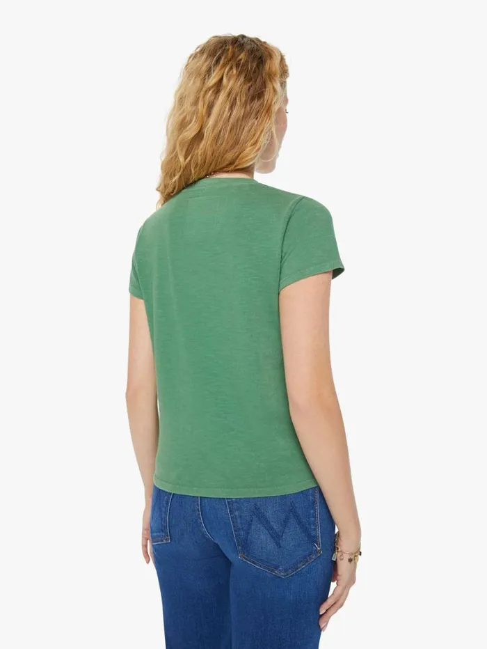 Women Tees Tanks Mother Denim The Lil Sinful Green