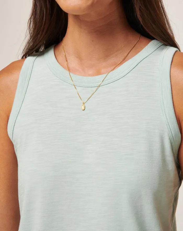 Women Tees TravisMathew CLOUD JERSEY TANK Ether
