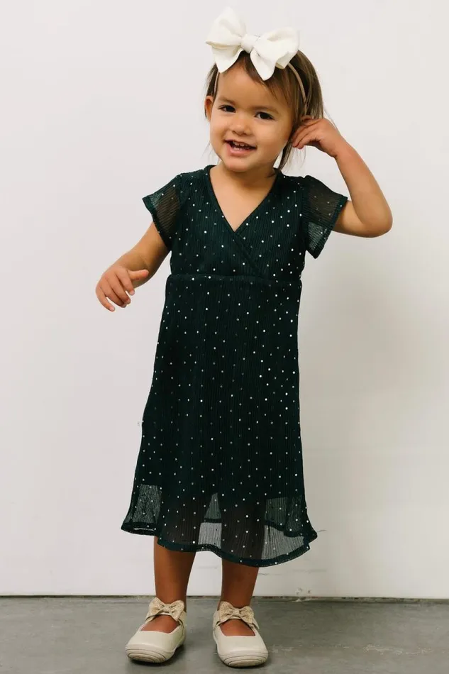 Women Toddler Grace Sparkle Gown Emerald Baltic Born Embellished and Sequined Women Toddler Grace Sparkle Gown Emerald Baltic Born Embellished and Sequined