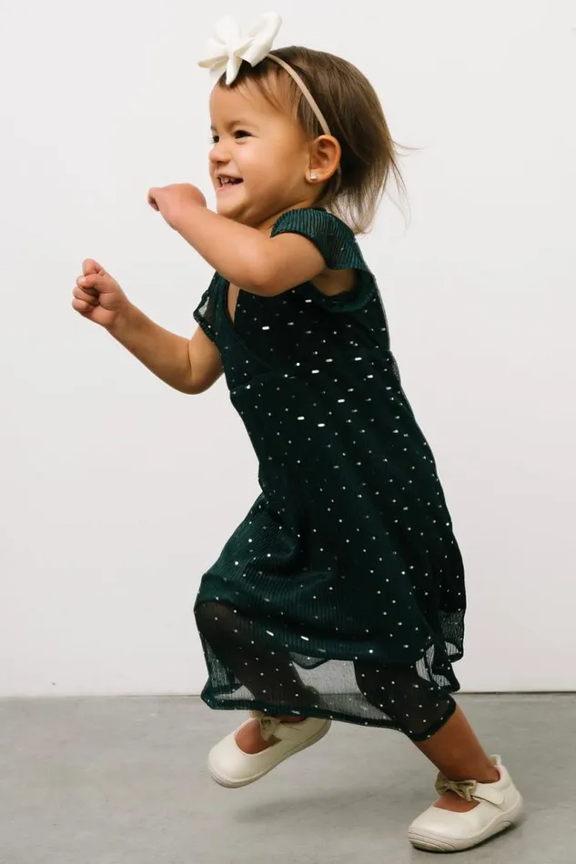 Women Toddler Grace Sparkle Gown Emerald Baltic Born Embellished and Sequined Women Toddler Grace Sparkle Gown Emerald Baltic Born Embellished and Sequined
