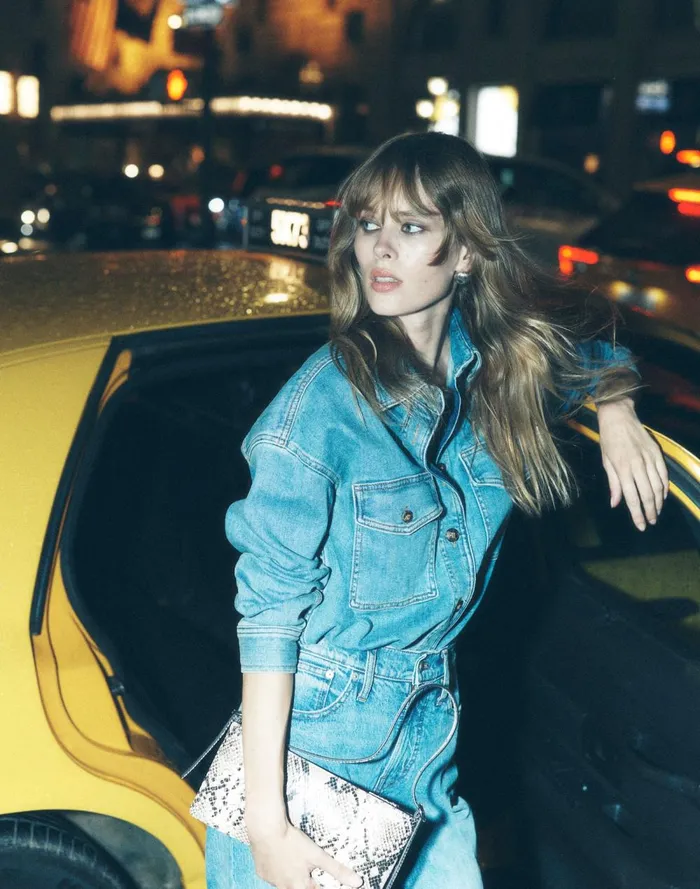 Women Tops and Shirts Madewell Denim LongSleeve ButtonUp Shirt Blissfield Wash