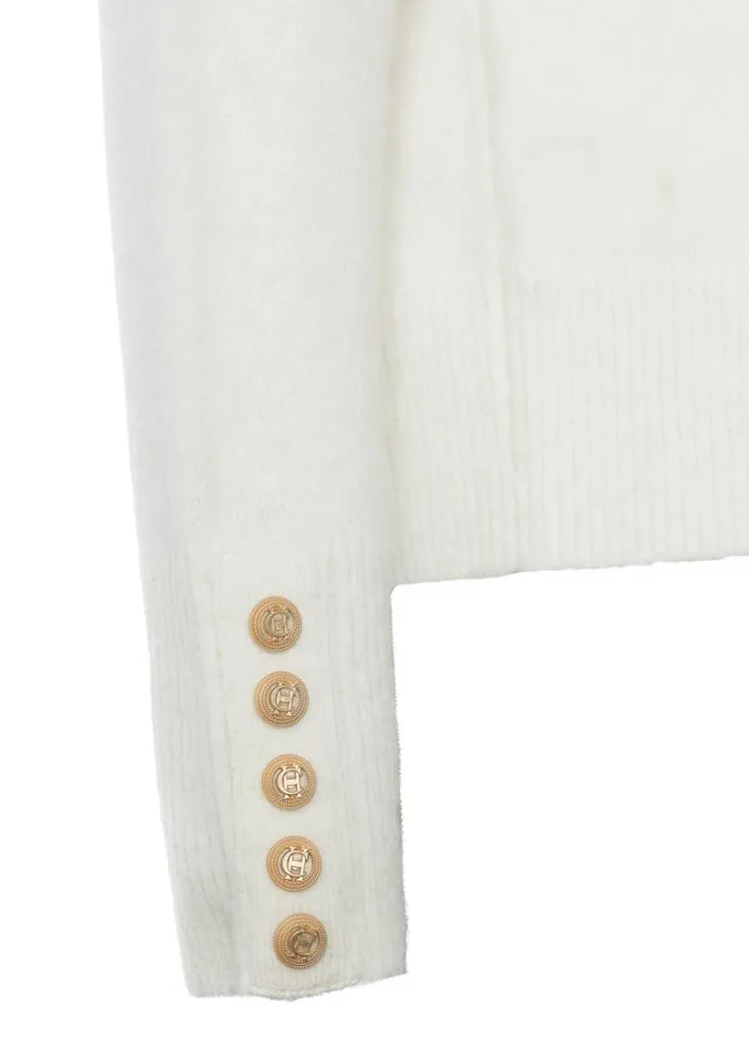 Women Tori Quarter Zip Knit Natural Holland Cooper Knitwear