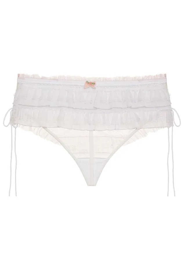 Women Ulla Panty White For Love and Lemons Lingerie