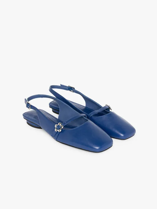 Women Veronica Slingback Cobalt Shoes Lisa Says Gah