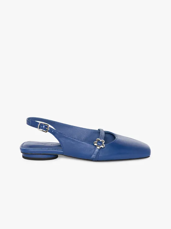 Women Veronica Slingback Cobalt Shoes Lisa Says Gah