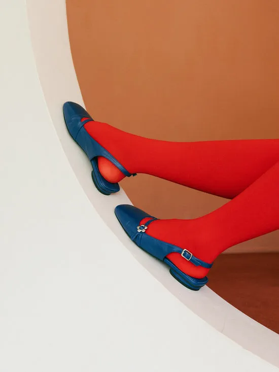 Women Veronica Slingback Cobalt Shoes Lisa Says Gah