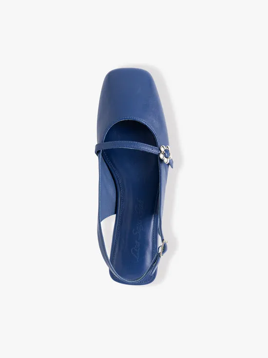 Women Veronica Slingback Cobalt Shoes Lisa Says Gah