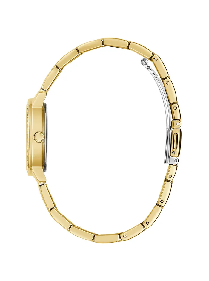 Women Watches GUESS Gold Black Melody Watch Women Watches GUESS Gold Black Melody Watch
