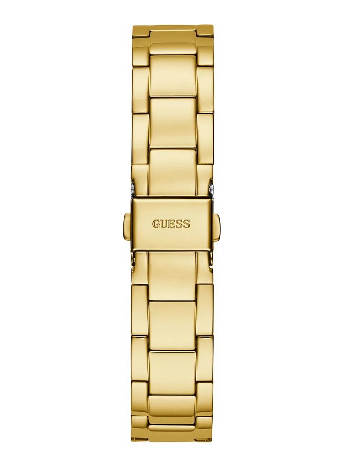 Women Watches GUESS Gold Quattro G Champ Watch Women Watches GUESS Gold Quattro G Champ Watch