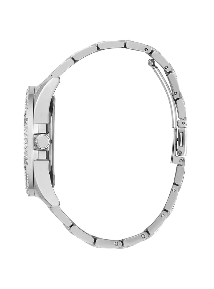 Women Watches GUESS Silver Queen Crystal Watch Women Watches GUESS Silver Queen Crystal Watch