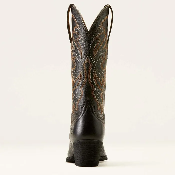 Women Western Boots Ariat Heritage J Toe Stretchfit Western Boot Black Deertan Women Western Boots Ariat Heritage J Toe Stretchfit Western Boot Black Deertan