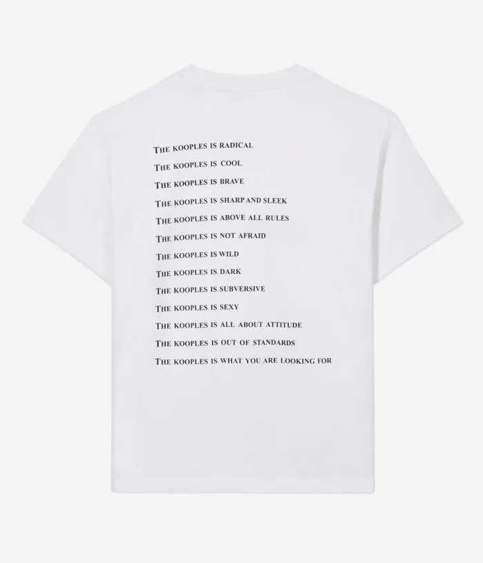 Women White What Is Tshirt THE KOOPLES Tshirts