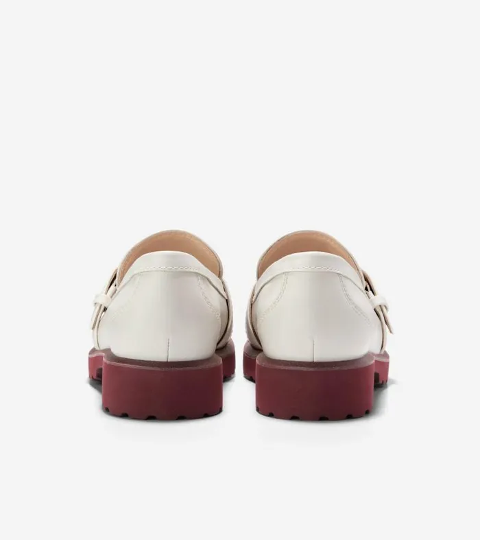 Women Women039s Giana Buckle Loafers White Cole Haan Loafers and Drivers Women Women039s Giana Buckle Loafers White Cole Haan Loafers and Drivers