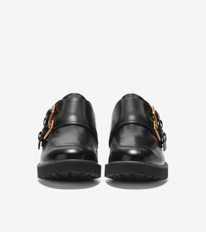 Women Women039s Greenwich Monk Strap Loafers Black Cole Haan Loafers and Drivers Women Women039s Greenwich Monk Strap Loafers Black Cole Haan Loafers and Drivers