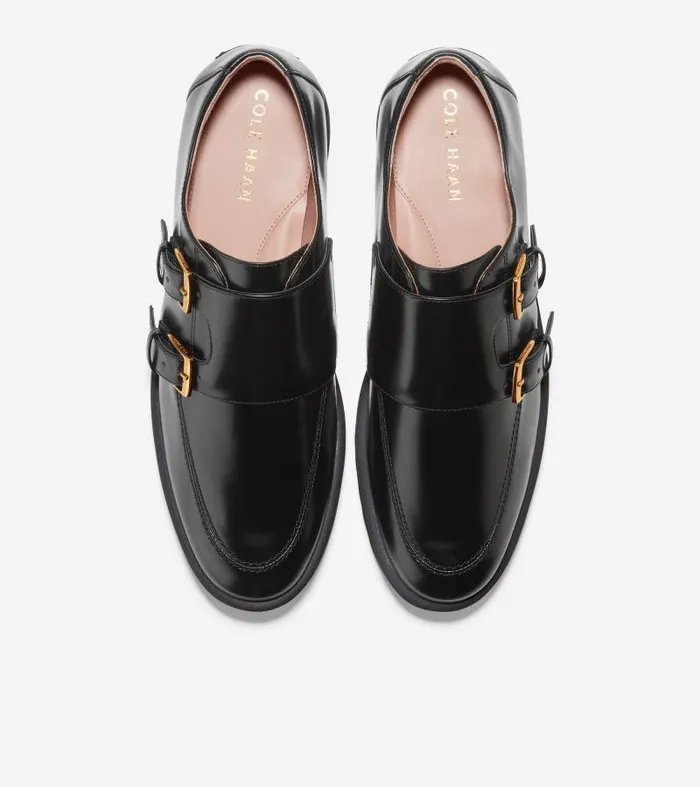 Women Women039s Greenwich Monk Strap Loafers Black Cole Haan Loafers and Drivers Women Women039s Greenwich Monk Strap Loafers Black Cole Haan Loafers and Drivers