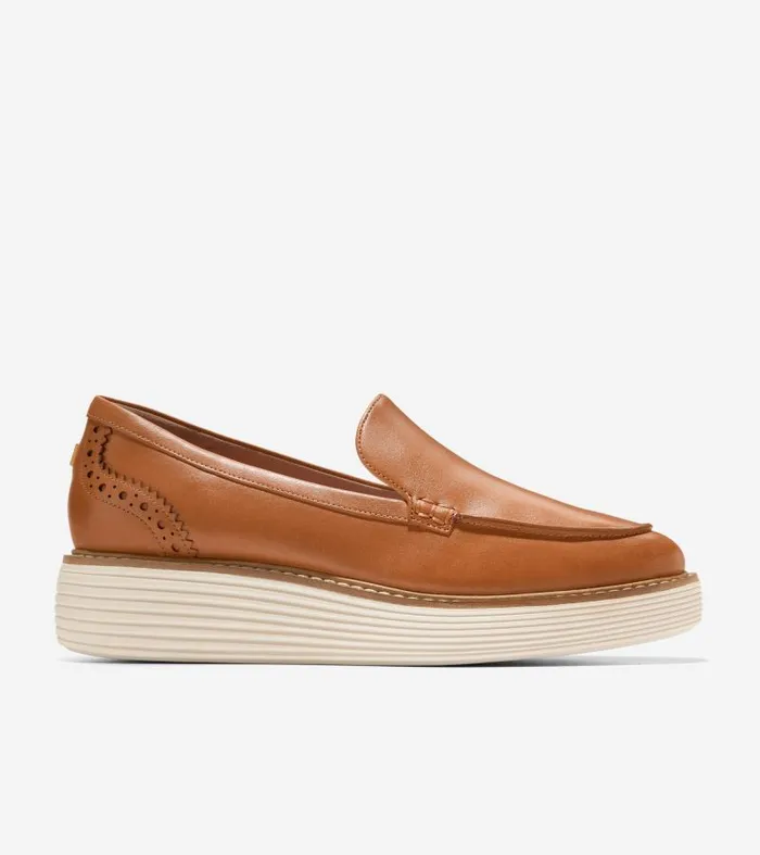 Women Women039s riginalGrand Platform Venetian Loafer Brown Cole Haan Loafers and Drivers