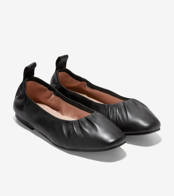 Women Women039s Wayfarer Ballet Black Cole Haan Flats and SlipOns Women Women039s Wayfarer Ballet Black Cole Haan Flats and SlipOns