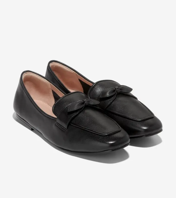 Women Women039s York Bow Loafer Black Cole Haan Loafers and Drivers Women Women039s York Bow Loafer Black Cole Haan Loafers and Drivers