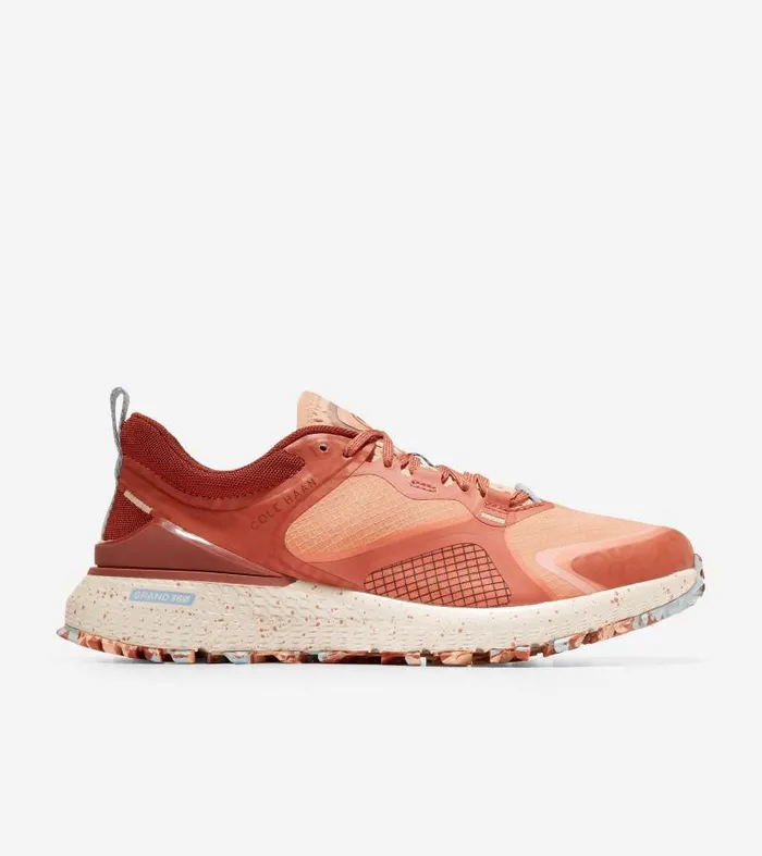 Women Women039s ZERGRAND Overtake 2 AllTerrain Running Shoe Red Cole Haan Running