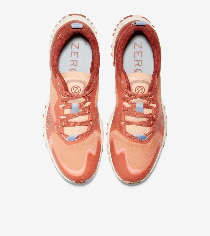 Women Women039s ZERGRAND Overtake 2 AllTerrain Running Shoe Red Cole Haan Running