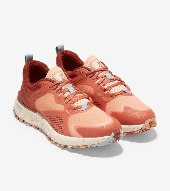 Women Women039s ZERGRAND Overtake 2 AllTerrain Running Shoe Red Cole Haan Running