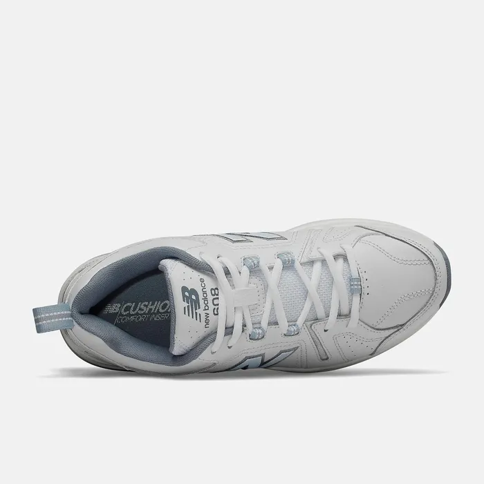 Women WX608V5 White With Light Blue New Balance Training