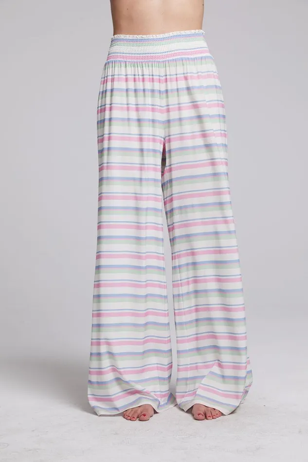 Womens Bottoms Chaser Brand Bari Positano Stripe Trouser