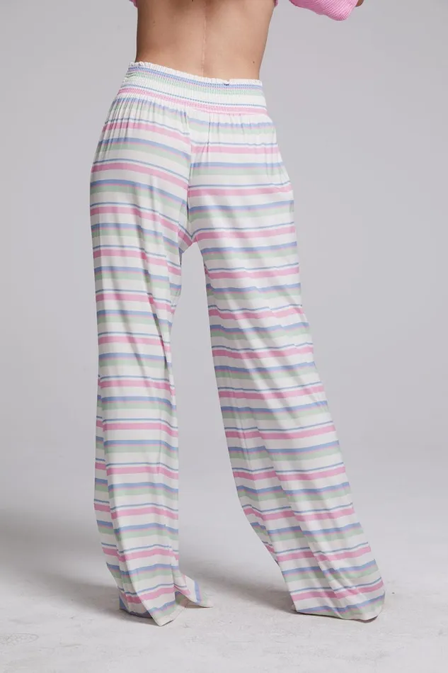 Womens Bottoms Chaser Brand Bari Positano Stripe Trouser