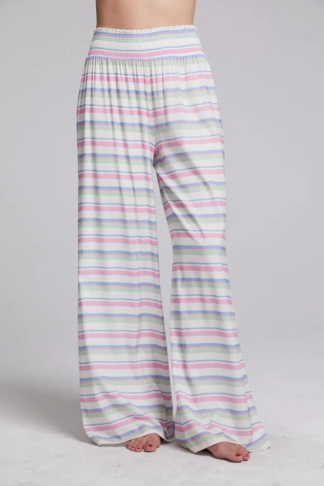Womens Bottoms Chaser Brand Bari Positano Stripe Trouser