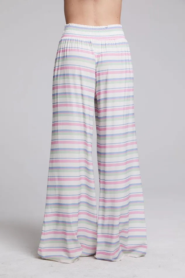 Womens Bottoms Chaser Brand Bari Positano Stripe Trouser