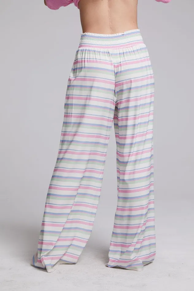 Womens Bottoms Chaser Brand Bari Positano Stripe Trouser