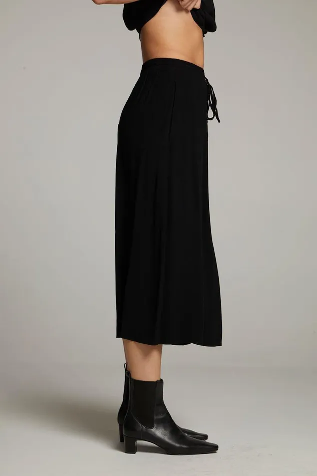 Womens Bottoms Chaser Brand Darby Licorice Midi Skirt