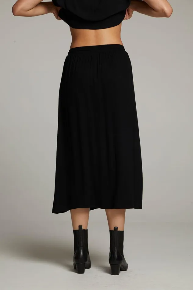 Womens Bottoms Chaser Brand Darby Licorice Midi Skirt