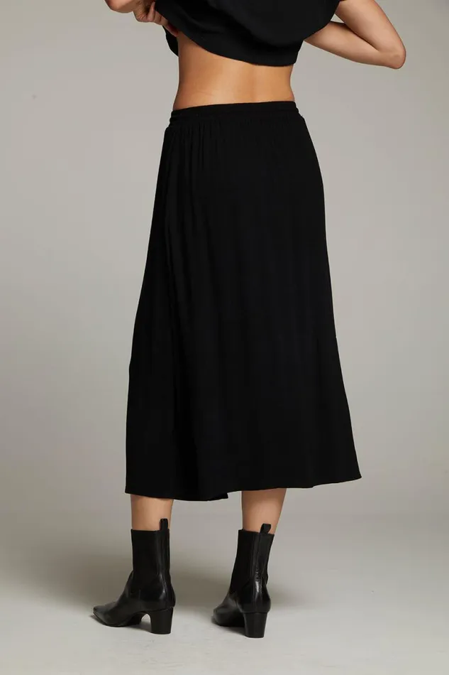 Womens Bottoms Chaser Brand Darby Licorice Midi Skirt