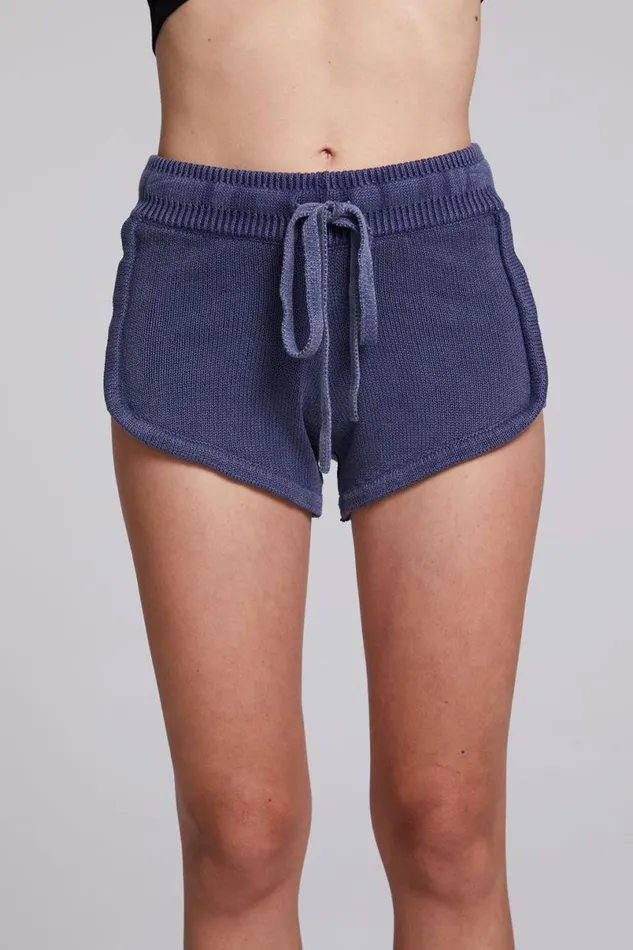 Womens Bottoms Chaser Brand Heaven Washed Indigo Shorts