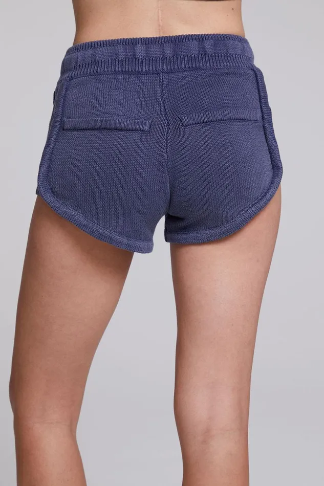 Womens Bottoms Chaser Brand Heaven Washed Indigo Shorts