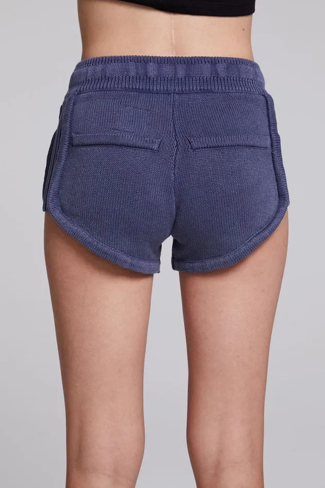 Womens Bottoms Chaser Brand Heaven Washed Indigo Shorts