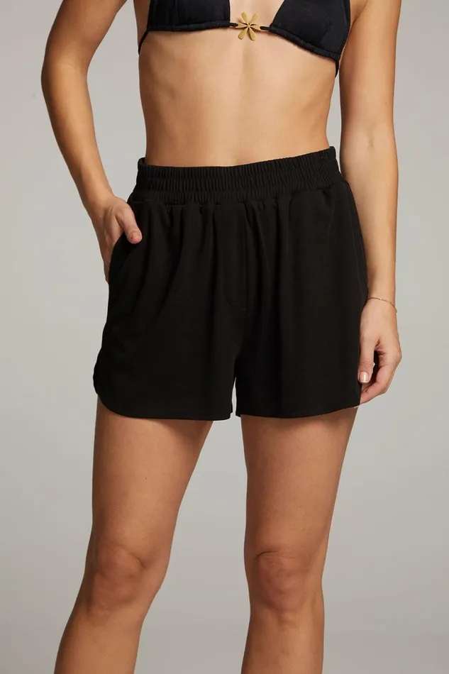 Womens Bottoms Chaser Brand Jackson Black Short