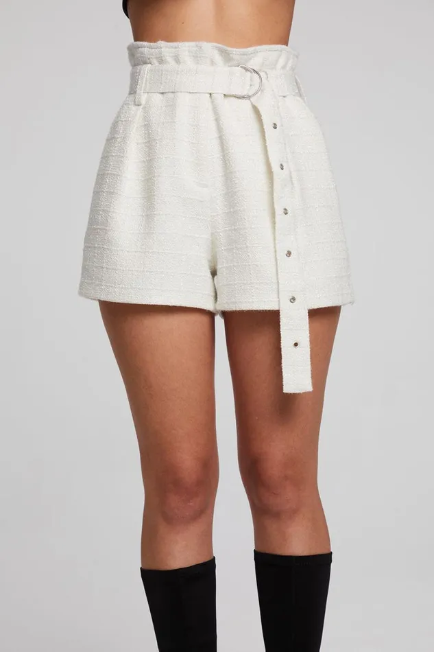 Womens Bottoms Chaser Brand Lombard Starry White Short