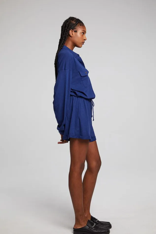 Womens Bottoms Chaser Brand Nocelle French Blue Jumpsuit