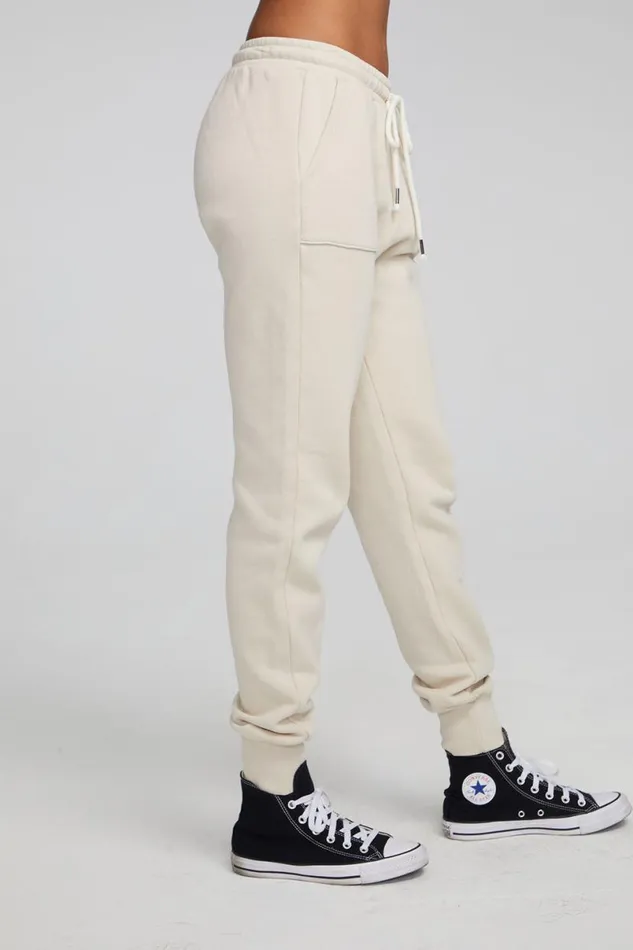 Womens Bottoms Chaser Brand Tessa Oatmeal Jogger